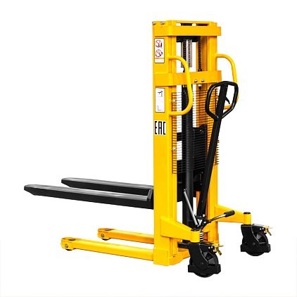 Ручной гидравлический штабелер SDJ 1520 (1500 кг; 2 м; фиксированные вилы) SMARTLIFT (SMART) купить в Череповце Ручной гидравлический штабелер SDJ 1520 (1500 кг; 2 м; фиксированные вилы) SMARTLIFT (SMART) купить в Череповце