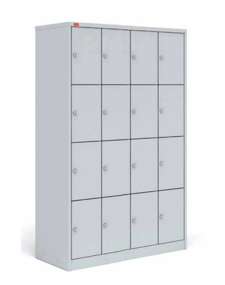 Шкаф металлический для сумок 16 ячеек (ШРМ-416) Шкаф металлический для сумок 16 ячеек (ШРМ-416)