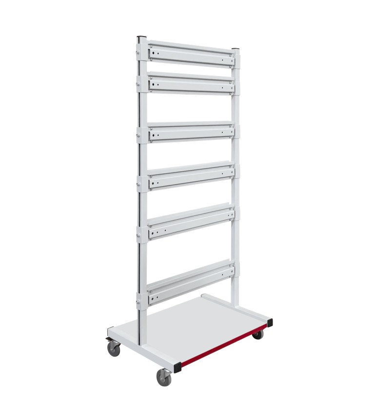 Стойка мобильная для лотков Gresson СМЛ ESD купить в Череповце Стойка мобильная для лотков Gresson СМЛ ESD купить в Череповце