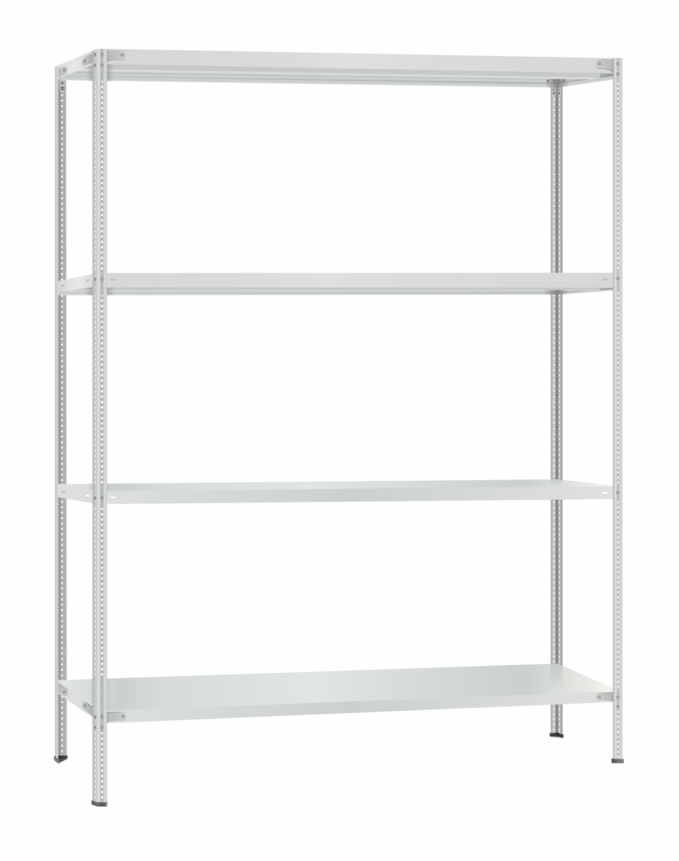 Стеллаж металлический Титан МС-500 2400х1500х500 4 полки купить в Череповце Стеллаж металлический Титан МС-500 2400х1500х500 4 полки купить в Череповце