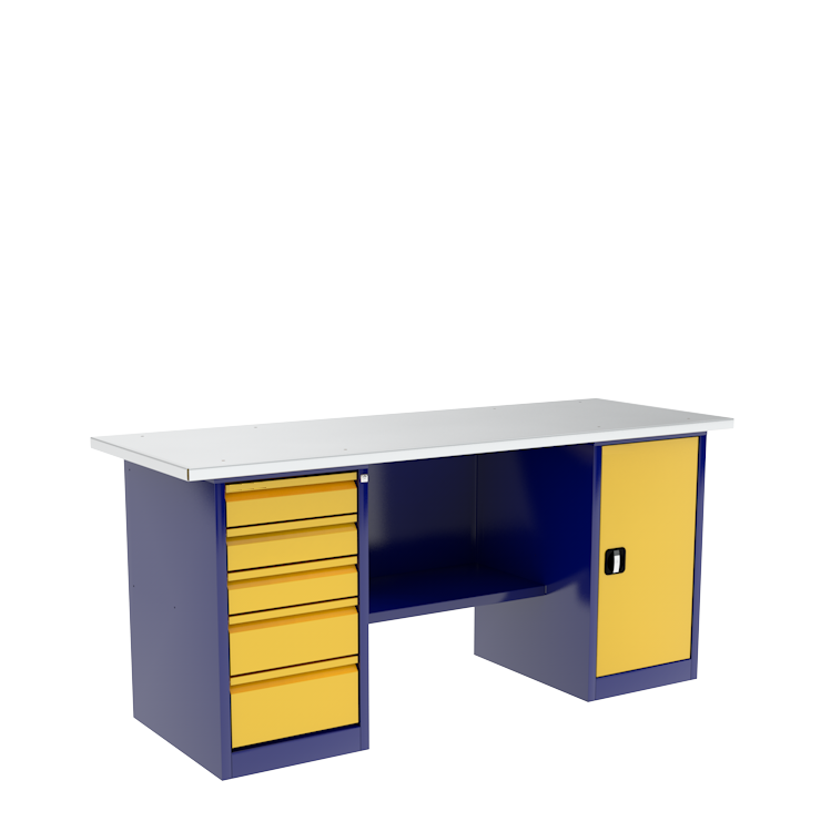 Верстак с тумбой и драйвером ВП-4Т/1,9 купить в Череповце Верстак с тумбой и драйвером ВП-4Т/1,9 купить в Череповце