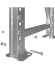 Стеллаж MS U 3000x1500x800 10 полок (250 кг, перф) купить в Череповце