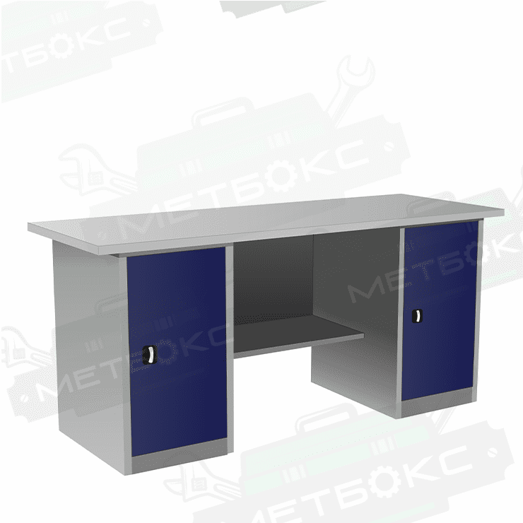 Верстак двухтумбовый ВП-5/1,6 купить в Череповце Верстак двухтумбовый ВП-5/1,6 купить в Череповце