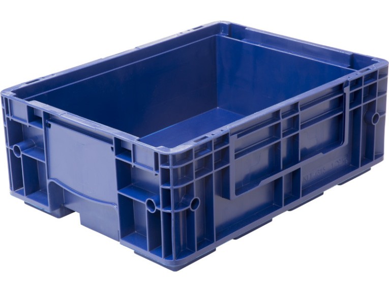 Ящик 396х297х147,5 4315 R-KLT синий купить в Череповце Ящик 396х297х147,5 4315 R-KLT синий купить в Череповце