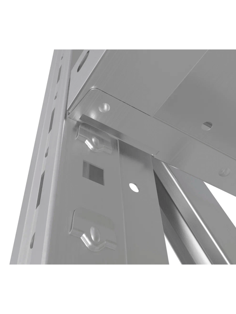 Стеллаж MS U 2000x1500x800 8 полок (250 кг, перф) купить в Череповце Стеллаж MS U 2000x1500x800 8 полок (250 кг, перф) купить в Череповце