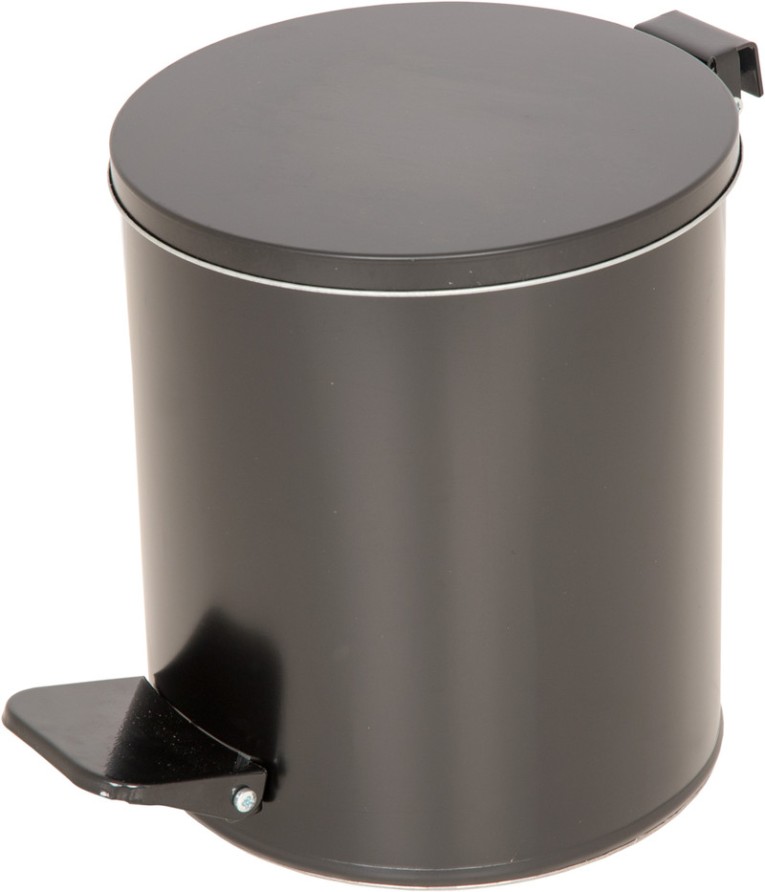 Урна с педалью черный 7 литров купить в Череповце Урна с педалью черный 7 литров купить в Череповце