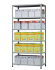 Стеллаж MS Strong 2200х1500х400 6 полок купить в Череповце
