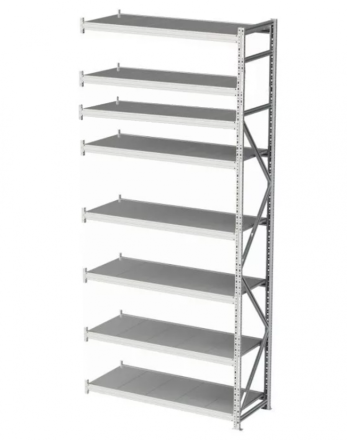 Дополнительная секция MS Profi 2500x900x800 8 полок купить в Череповце