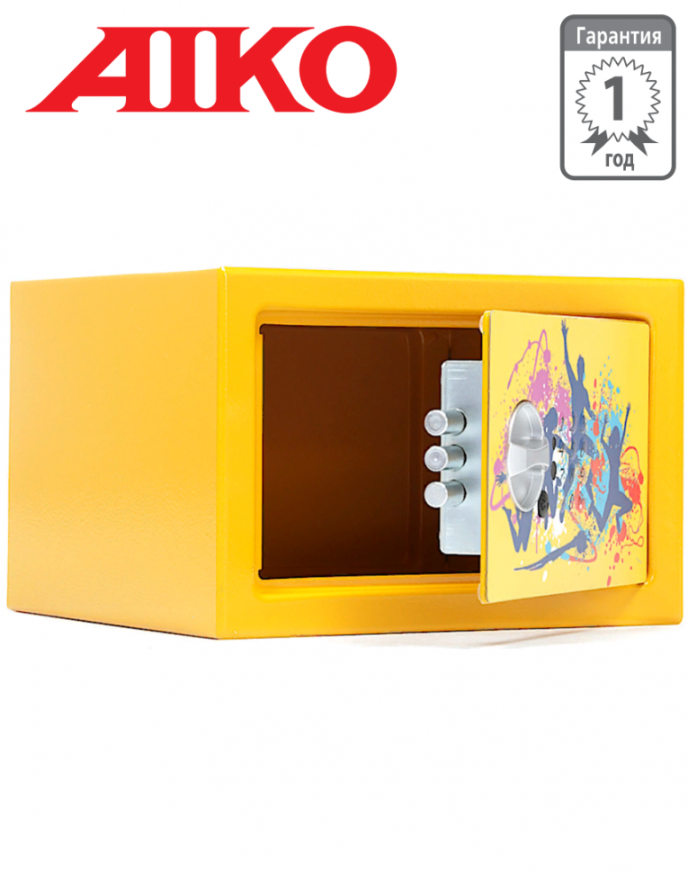 Детский металлический сейф Aiko T-170 EL Dance купить в Череповце Детский металлический сейф Aiko T-170 EL Dance купить в Череповце