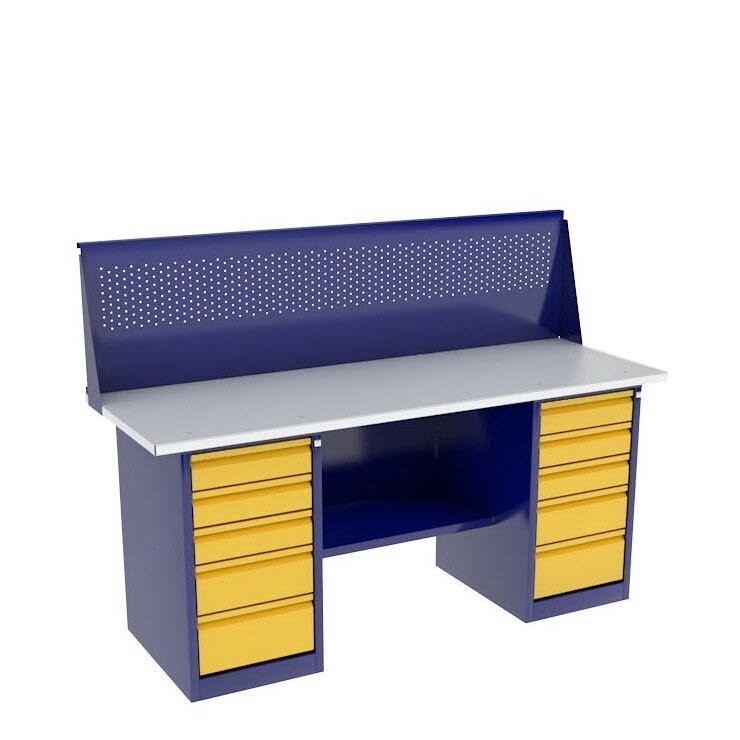 Верстак с двумя драйверами ВП-6/1,6 с экраном купить в Череповце Верстак с двумя драйверами ВП-6/1,6 с экраном купить в Череповце