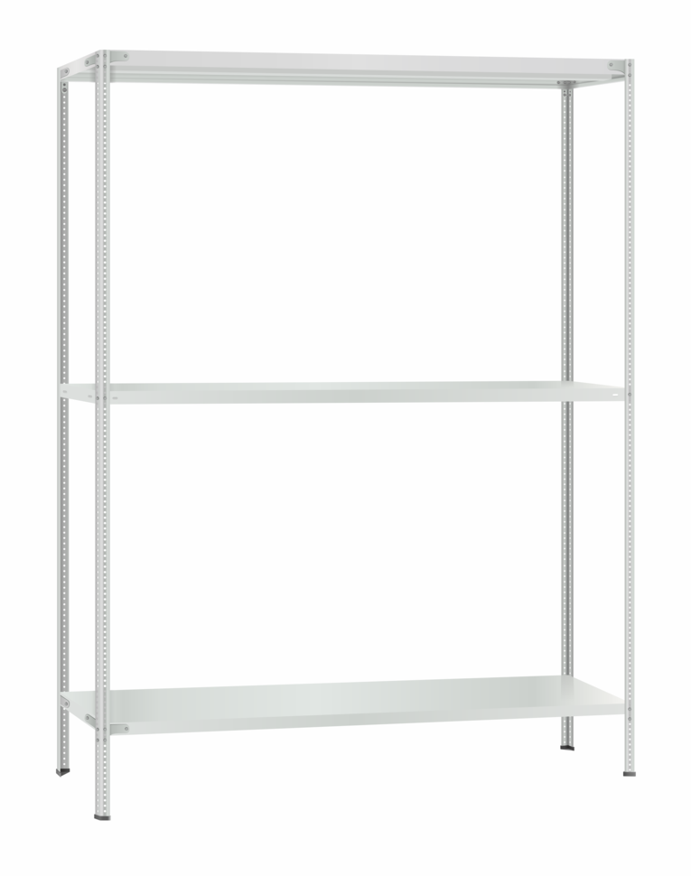 Стеллаж металлический Титан МС-500 2400х1500х600 3 полки купить в Череповце Стеллаж металлический Титан МС-500 2400х1500х600 3 полки купить в Череповце