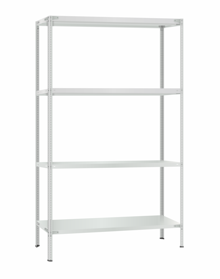 Стеллаж металлический Титан МС-500 3000х1200х500 4 полки купить в Череповце Стеллаж металлический Титан МС-500 3000х1200х500 4 полки купить в Череповце