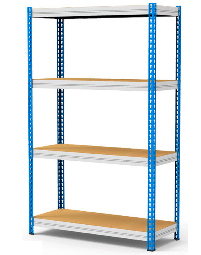 Стеллаж металлический МКФ 2500х1820х760 4 полки купить в Череповце Стеллаж металлический МКФ 2500х1820х760 4 полки купить в Череповце