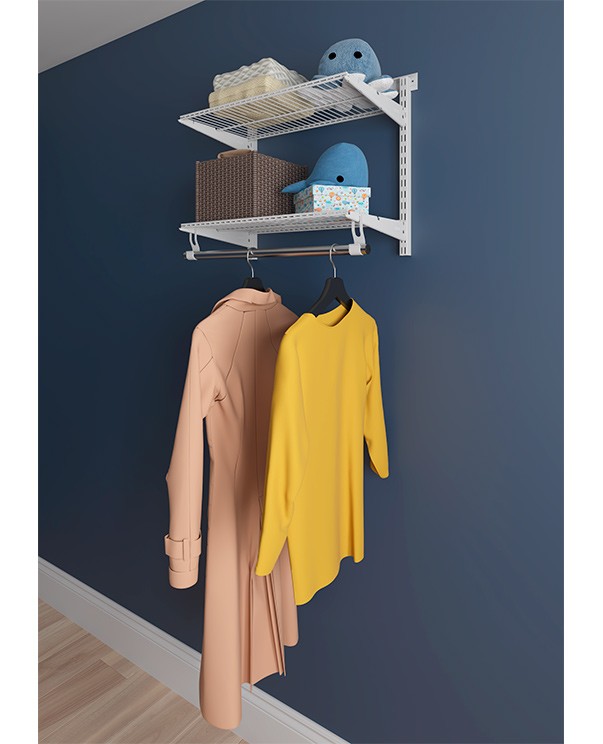 Гардеробная система Практик Home Basic G60S белая купить в Череповце Гардеробная система Практик Home Basic G60S белая купить в Череповце