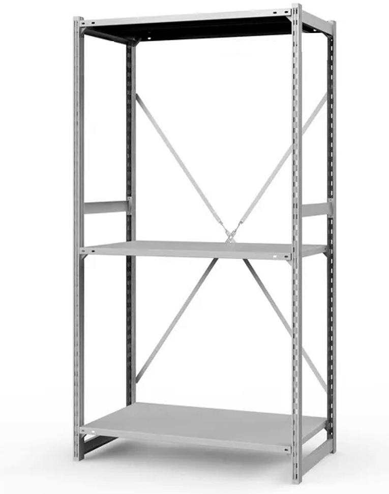 Стеллаж ТСУ 3000x1200x500 3 полки (300 кг, перф) купить в Череповце Стеллаж ТСУ 3000x1200x500 3 полки (300 кг, перф) купить в Череповце