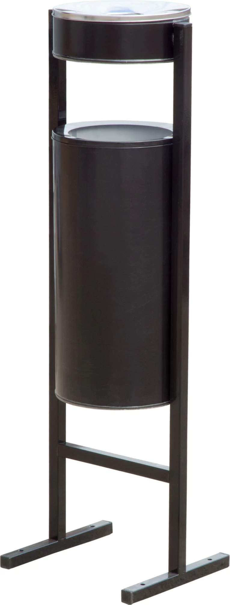 Урна уличная с пепельницей 25 литров черный купить в Череповце Урна уличная с пепельницей 25 литров черный купить в Череповце