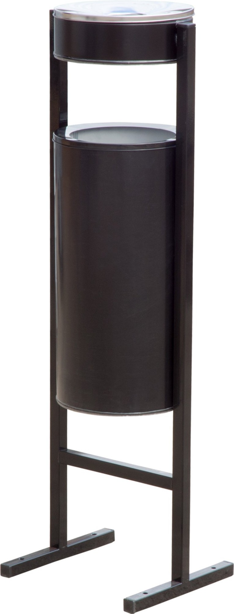 Урна уличная с пепельницей 25 литров черный купить в Череповце Урна уличная с пепельницей 25 литров черный купить в Череповце