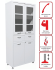 Медицинский шкаф HILFE МД 2 1780 R-1 купить в Череповце