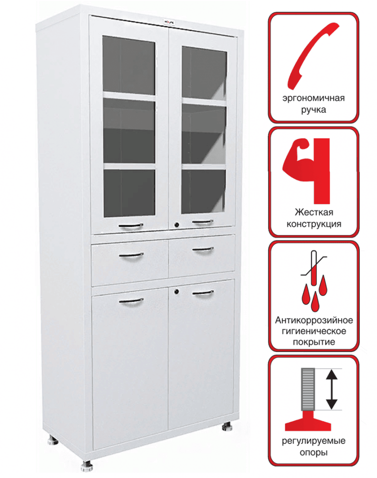 Медицинский шкаф HILFE МД 2 1780 R-1 купить в Череповце Медицинский шкаф HILFE МД 2 1780 R-1 купить в Череповце