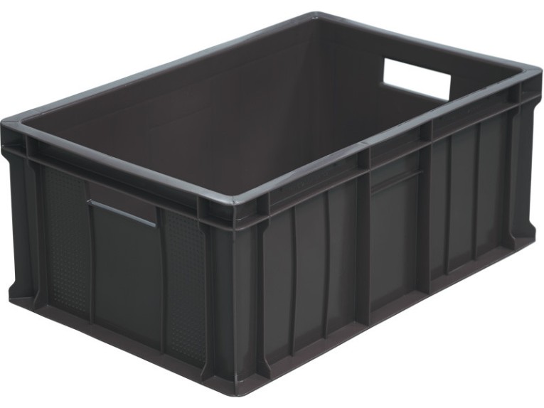 Ящик 600х400х250 сплошной чёрный купить в Череповце Ящик 600х400х250 сплошной чёрный купить в Череповце