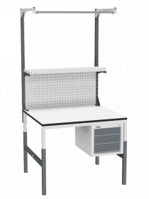 Стол монтажный ДиКом СР-М-100-03 ESD Пластик Стол монтажный ДиКом СР-М-100-03 ESD Пластик