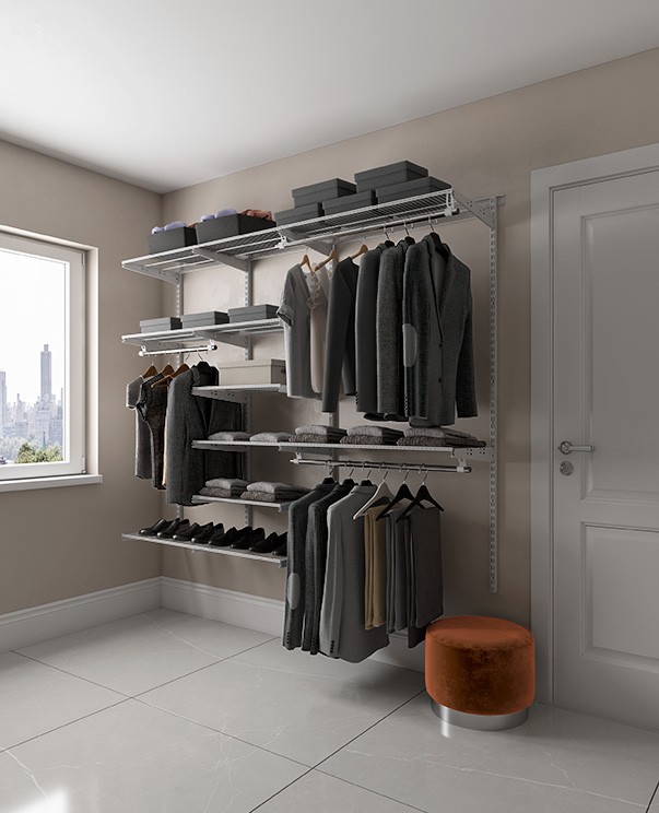 Гардеробная система Практик Home Max G210 графит купить в Череповце Гардеробная система Практик Home Max G210 графит купить в Череповце