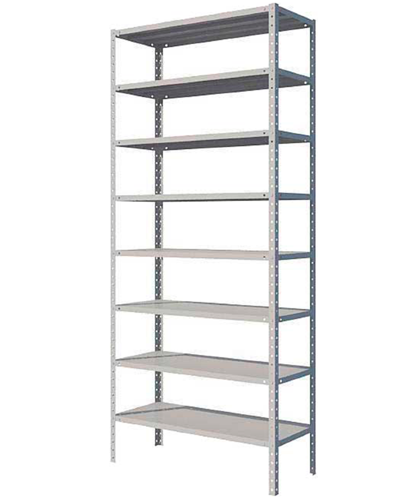 Стеллаж MS Standart 2000х1000х250 8 полок купить в Череповце Стеллаж MS Standart 2000х1000х250 8 полок купить в Череповце