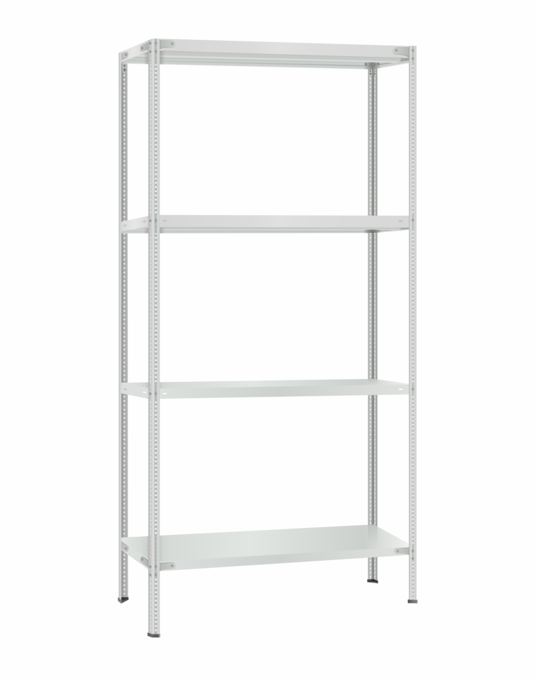 Стеллаж металлический Титан МС-500 2400х1000х400 4 полки купить в Череповце Стеллаж металлический Титан МС-500 2400х1000х400 4 полки купить в Череповце