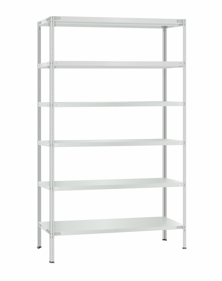 Стеллаж металлический Титан МС-500 3000х1200х600 6 полок купить в Череповце Стеллаж металлический Титан МС-500 3000х1200х600 6 полок купить в Череповце