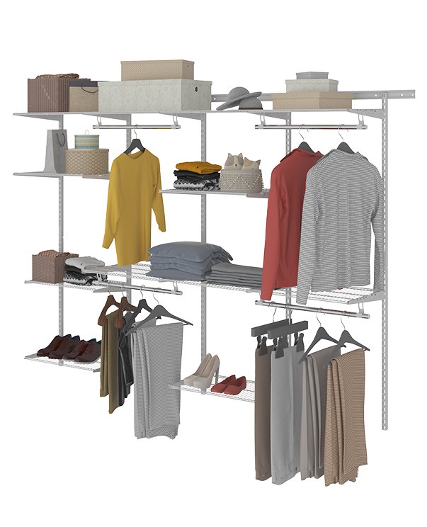 Гардеробная система Практик Home Max G240 белая купить в Череповце Гардеробная система Практик Home Max G240 белая купить в Череповце