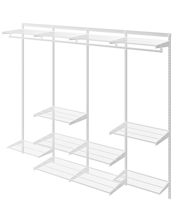 Гардеробная система Практик Home Max G240 белая купить в Череповце Гардеробная система Практик Home Max G240 белая купить в Череповце