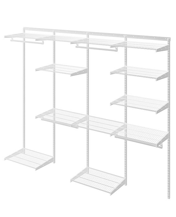 Гардеробная система Практик Home Max G240 белая купить в Череповце Гардеробная система Практик Home Max G240 белая купить в Череповце