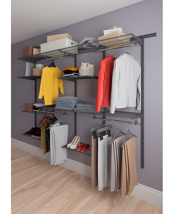 Гардеробная система Практик Home Max G240 графит купить в Череповце Гардеробная система Практик Home Max G240 графит купить в Череповце