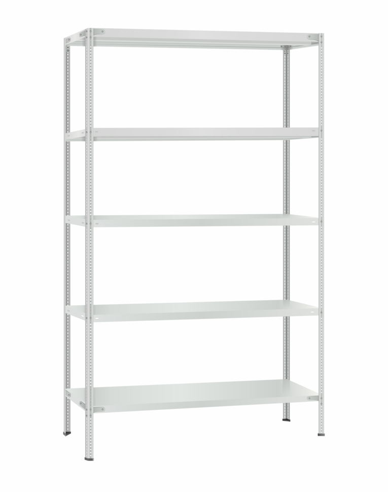 Стеллаж металлический Титан МС-500 2300х1200х500 5 полок купить в Череповце Стеллаж металлический Титан МС-500 2300х1200х500 5 полок купить в Череповце