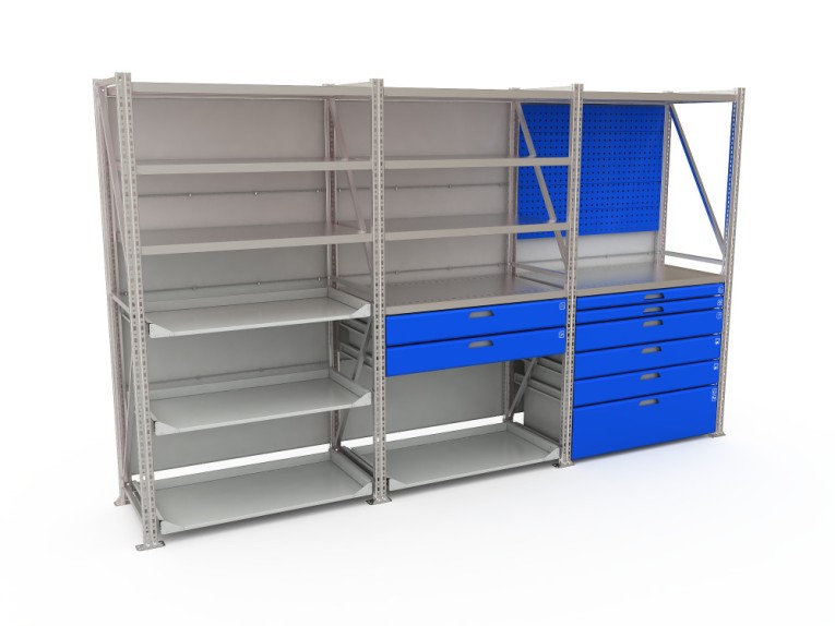 Система хранения инструментов MODUL XL 3x2000 №3 купить в Череповце