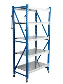 Стеллаж мобильный БиКом СТ-4 200x210x60 5 полок Стеллаж мобильный БиКом СТ-4 200x210x60 5 полок