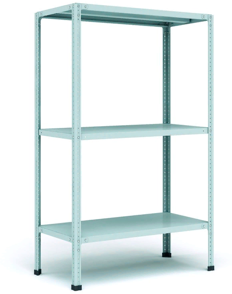 Стеллаж металлический Титан МС-500 2200х1000х600 3 полки купить в Череповце Стеллаж металлический Титан МС-500 2200х1000х600 3 полки купить в Череповце