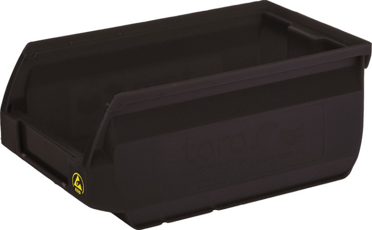 Ящик Sanremo 170х105х75 PP, черный антистатичный купить в Череповце Ящик Sanremo 170х105х75 PP, черный антистатичный купить в Череповце