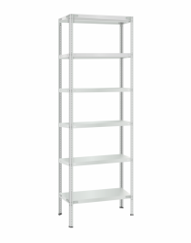 Стеллаж металлический Титан МС-500 2300х700х300 6 полок Стеллаж металлический Титан МС-500 2300х700х300 6 полок