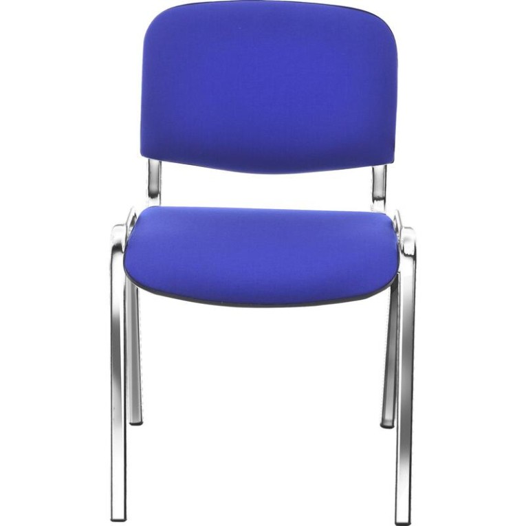 Стул Изо (синяя ткань, хром) купить в Череповце Стул Изо (синяя ткань, хром) купить в Череповце