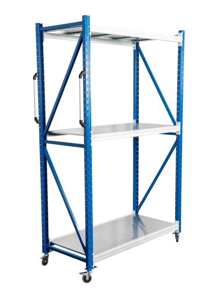 Стеллаж мобильный БиКом СТ-4 300x90x50 3 полки купить в Череповце Стеллаж мобильный БиКом СТ-4 300x90x50 3 полки купить в Череповце