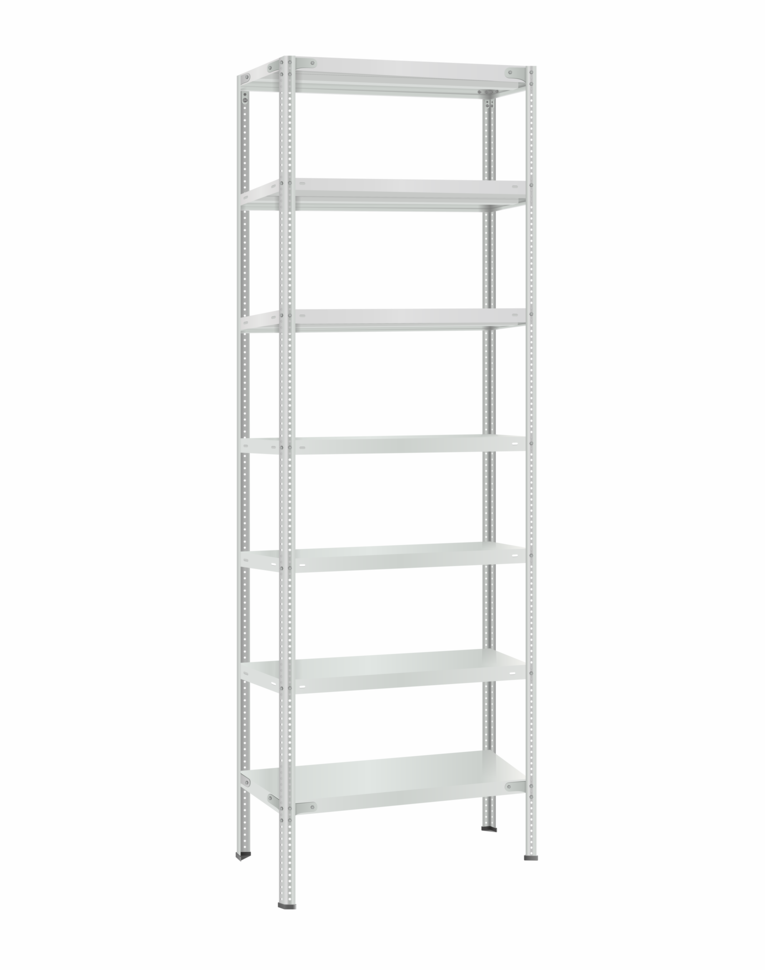 Стеллаж металлический Титан МС-500 3000х700х500 7 полок купить в Череповце Стеллаж металлический Титан МС-500 3000х700х500 7 полок купить в Череповце