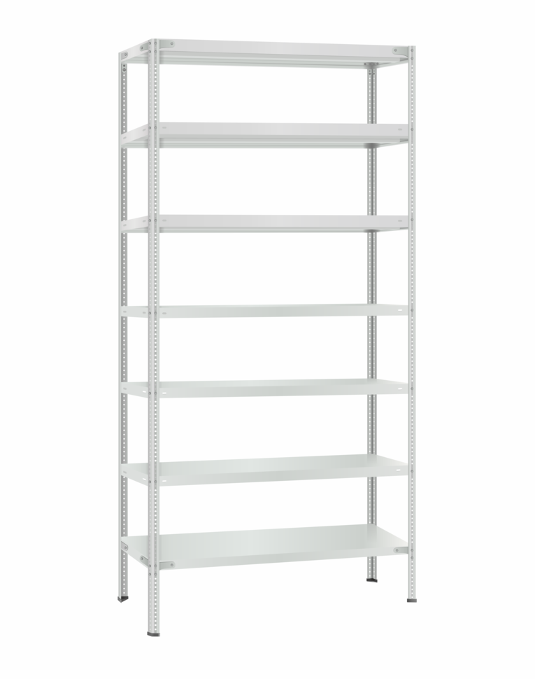 Стеллаж металлический Титан МС-500 2400х1000х600 7 полок купить в Череповце Стеллаж металлический Титан МС-500 2400х1000х600 7 полок купить в Череповце