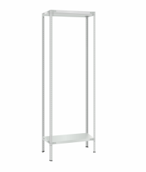 Стеллаж металлический Титан МС-500 3000х700х600 2 полки Стеллаж металлический Титан МС-500 3000х700х600 2 полки