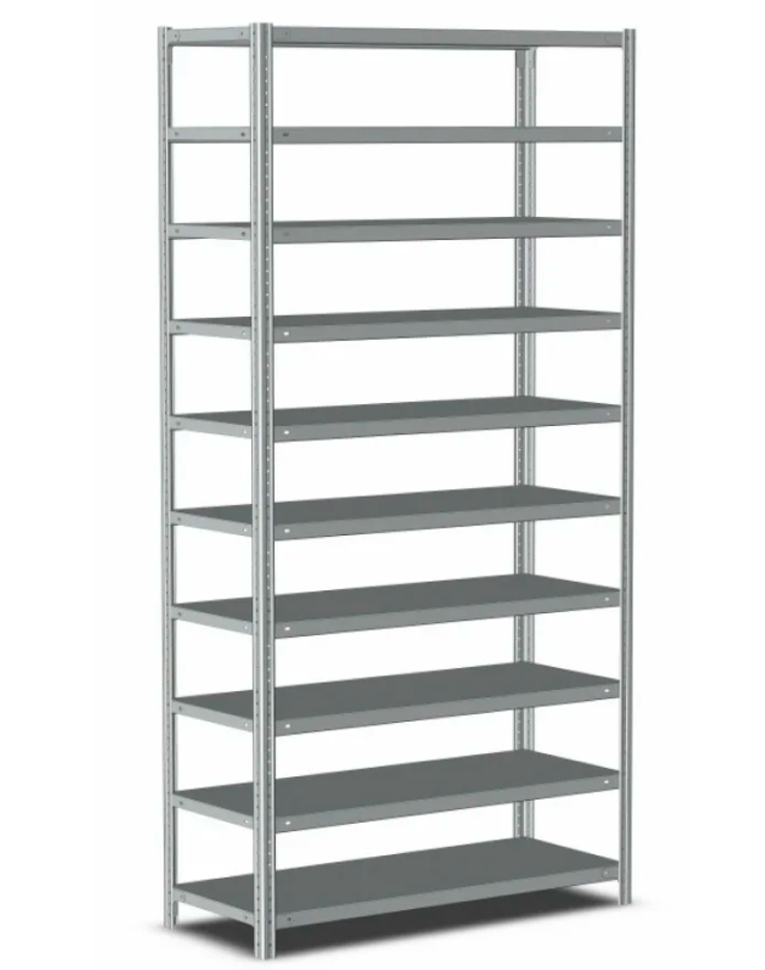 Стеллаж металлический Титан МС-500 2000х1500х300 10 полок купить в Череповце Стеллаж металлический Титан МС-500 2000х1500х300 10 полок купить в Череповце
