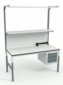 Стол монтажный ДиКом СР-М-150-03 ESD Пластик Стол монтажный ДиКом СР-М-150-03 ESD Пластик