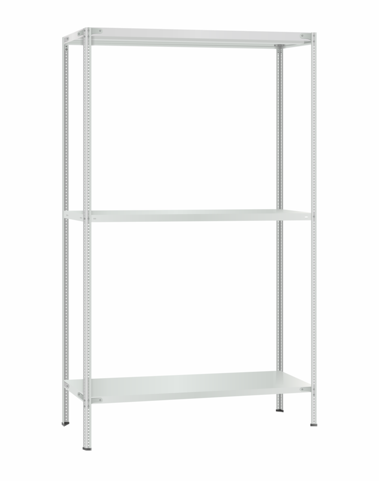 Стеллаж металлический Титан МС-500 2400х1200х300 3 полки купить в Череповце Стеллаж металлический Титан МС-500 2400х1200х300 3 полки купить в Череповце