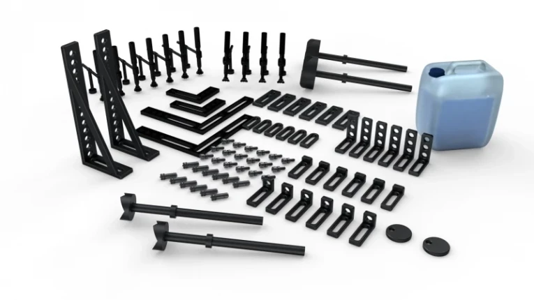 Набор оснастки для сварочного стола №3: Стандартный (84 предмета) купить в Череповце Набор оснастки для сварочного стола №3: Стандартный (84 предмета) купить в Череповце