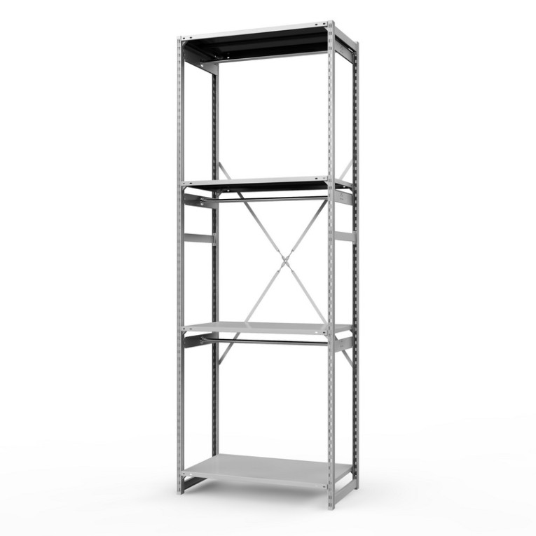 Стеллаж металлический ТСУ Универсал, 3000х1060х500 мм.Штанги: 3шт. Полки: металл усил. 4 шт. купить в Череповце Стеллаж металлический ТСУ Универсал, 3000х1060х500 мм.Штанги: 3шт. Полки: металл усил. 4 шт. купить в Череповце