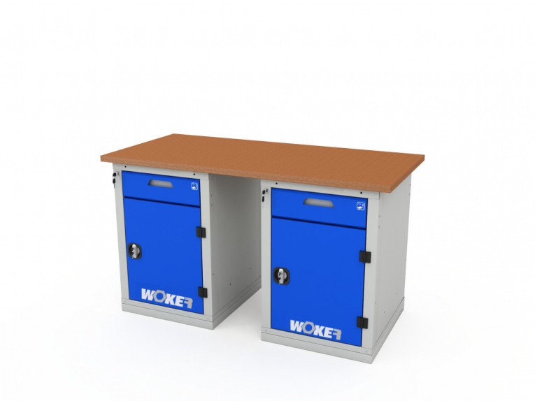 Верстак двухтумбовый WOKER PRO 2202.1500 купить в Череповце Верстак двухтумбовый WOKER PRO 2202.1500 купить в Череповце